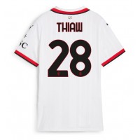 AC Milan Malick Thiaw #28 Replica Away Shirt Ladies 2024-25 Short Sleeve